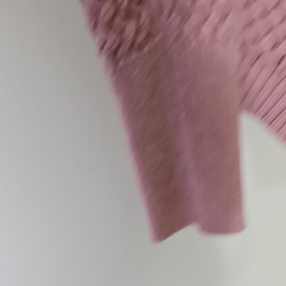 LOFT Soft Pink Textured Sweater - Picture 6 of 9
